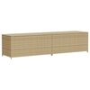 vidaXL Contenitore da Giardino Beige Misto 469L in Polyrattan
