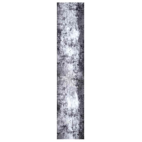 vidaXL Tappeto da Cucina Grigio 300 x 60 cm Velluto