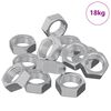 vidaXL Dado esagonale 23377 pcs Argento Metallo