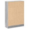 vidaXL Libreria Grigio Sonoma 82,5x30,5x115 cm in Legno Multistrato