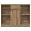 vidaXL Credenza con Cassetto Rovere Artigianale 101x35x76cm Truciolato