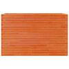 vidaXL Fioriera Giardino Marrone Cera 110x40x68,5 Legno Massello Pino