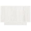 vidaXL Tavolino da Salotto Bianco 50x50x33,5 cm Legno Massello di Pino