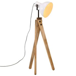 vidaXL Lampada da Terra 25 W Bianca 45x45x120 cm E27