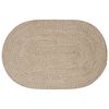 vidaXL Tappeti per area Bianco 100 x 152 cm Juta