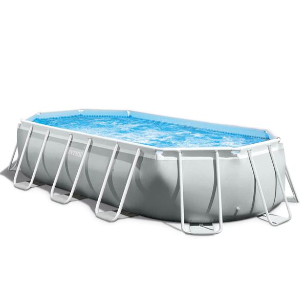 Intex Prism Frame Set Piscina Ovale 503x274x122 cm 26796GN