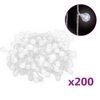 vidaXL Filo di Luci Sferiche 20m 200 LED Bianco Freddo 8 Funzioni