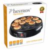 Bestron Piastra per Frittelle Dolci Olandesi APFM700Z 800 W Nera