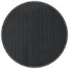 vidaXL Tappeto Rotondo Grigio 80 cm in Bamb&ugrave;
