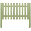 vidaXL Recinzione in legno di pino impregnato 5,1 m 100 cm 6/9 cm