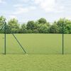 vidaXL Palo della recinzione Verde 10 x 1,6 m (rete 40 x 40 mm)