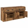 vidaXL Sideboards con cassetto 2 pcs Legno vecchio 70 x 35,5 x 67,5 cm