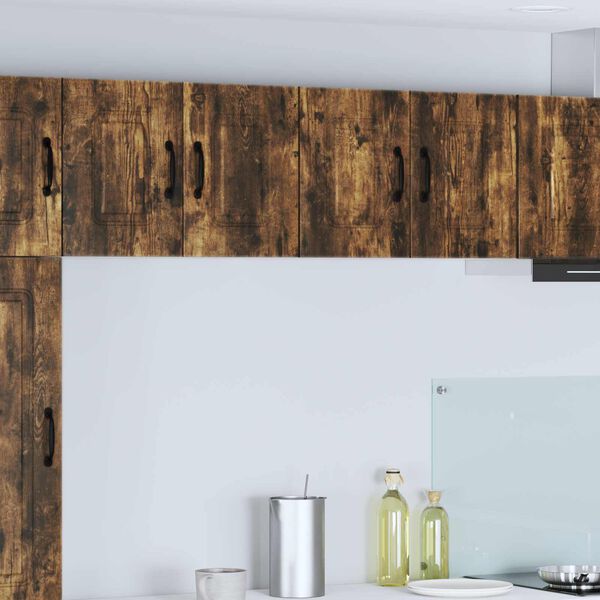 vidaXL Mobile da cucina Kalmar 2 pcs Rovere fum&eacute; 60 x 31 x 40 cm