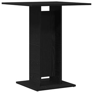vidaXL Tavolo da bistrot Rovere Nero 60x60x75 cm in Legno Multistrato