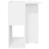 vidaXL Tavolino Bianco 35 x 40 x 55 cm Legno multistrato