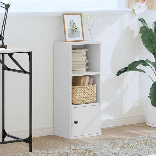 vidaXL Libreria Bianca 31x24x77 cm in Legno Multistrato