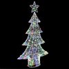 vidaXL Albero di Natale con 160 LED Multicolore 150 cm Acrilico
