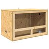 vidaXL Terrario Marrone 80 x 50 x 50 cm OSB