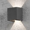KONSTSMIDE Lampada da Parete a LED Cremona 2x3 W 11x13x13,5 cm