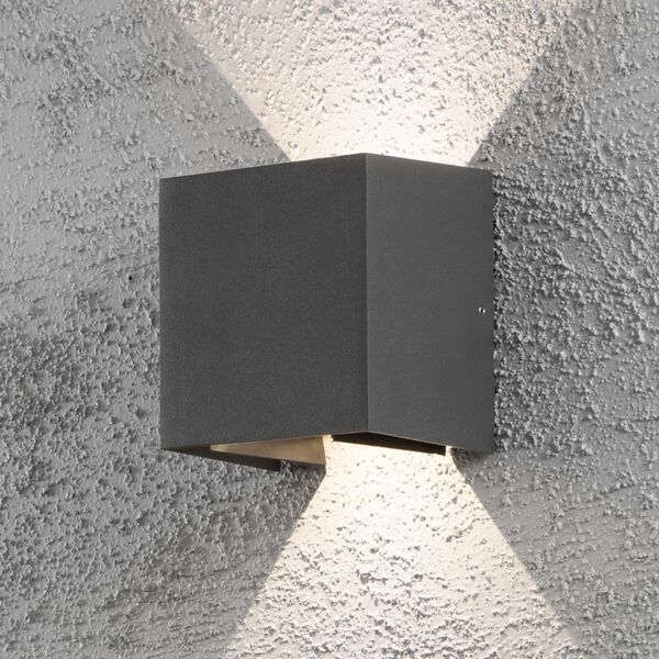 KONSTSMIDE Lampada da Parete a LED Cremona 2x3 W 11x13x13,5 cm