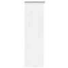 vidaXL Armadio BODO 146x53,5x173 cm in Legno Massello di Pino Bianco