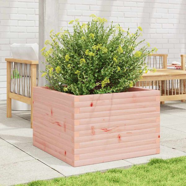 vidaXL Fioriera da Giardino 70x70x46 cm in Legno Massello di Douglas