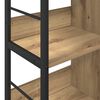 vidaXL Libreria Rovere artigianale 82 x 32 x 79 cm Legno multistrato