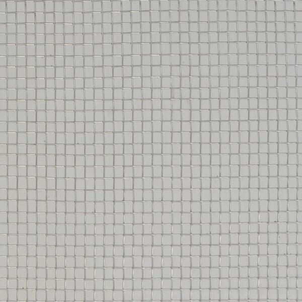 vidaXL Recinzione in Rete in Acciaio Inossidabile 100x1000 cm Argento