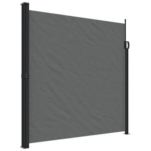 vidaXL Tenda da Sole Laterale Retrattile Antracite 200x500 cm