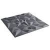 vidaXL Pannelli da parete 48 pcs Grigio ametista 50 x 50 cm