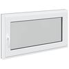 vidaXL Finestra per Soffitta RISOR 110 x 50 cm PVC e Vetro Antracite