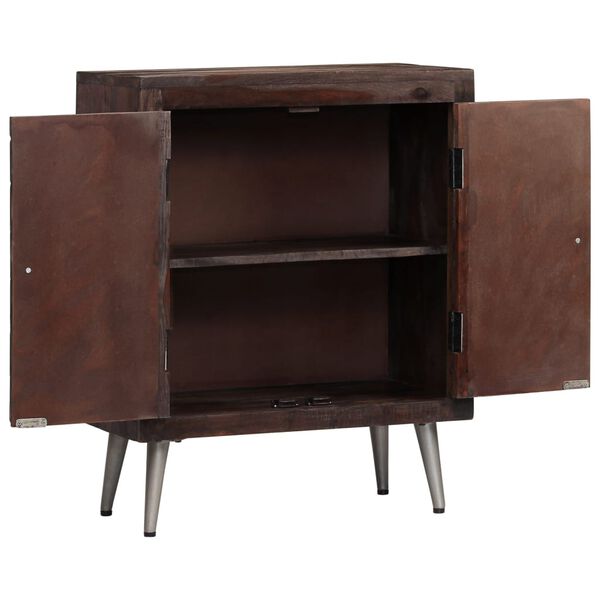vidaXL Credenza in Legno Massello di Recupero 60x30x76 cm