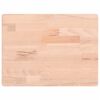 vidaXL Tagliere 40x30x4 cm in Legno Massello di Faggio