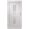 vidaXL Porta Ingresso Antracite 98x208 cm in PVC