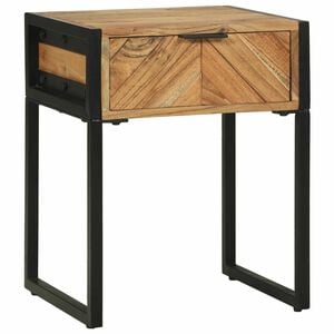 vidaXL Comodino con cassetto Marrone 40 x 35 x 50 cm