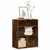 vidaXL Libreria Rovere Fumo 60x30x71,5 cm in Legno Multistrato