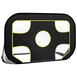 vidaXL Porta da Calcio con Bersagli 120x80x80 cm in Poliestere