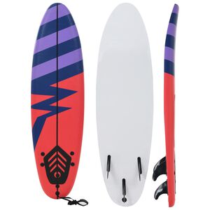 vidaXL Tavola da Surf 170 cm Design a Strisce