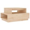vidaXL Tavolino da Salotto 80x55x40,5 cm in Legno Massello di Pino
