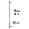vidaXL Porta Ingresso Antracite 110x210 cm in Alluminio e PVC