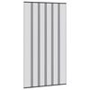 vidaXL Zanzariera per porta con tenda in rete Nero 130 x 240 cm