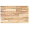 vidaXL Piano Tavolo Rettangolare 100x50x4cm Legno Massello di Acacia