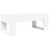 vidaXL Tavolino da salotto Bianco 110 x 50 x 41 cm Legno multistrato