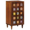 vidaXL Credenza con porta Noce 40 x 33 x 75 cm Legno di mango massello