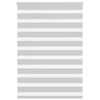 vidaXL Tenda a Rullo Zebra Larghezza Tessuto 110,9 cm Poliestere