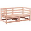 vidaXL Set Divani da Giardino 2 pz in Legno Massello Abete Douglas