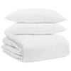 vidaXL Set di Piumoni con cuscino 3 pz Bianco Piuma d'anatra