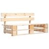 vidaXL Set Divani in Pallet con Cuscini 6 pz in Pino Impregnato