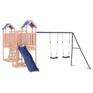 vidaXL Set da Gioco da Esterno in Legno Massello di Douglas