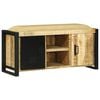vidaXL Armadio Panchina Marrone 100 x 35 x 50 cm
